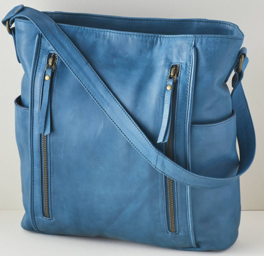 Zip Leather Bag