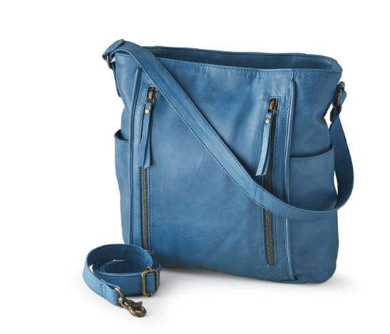 Zip Leather Bag