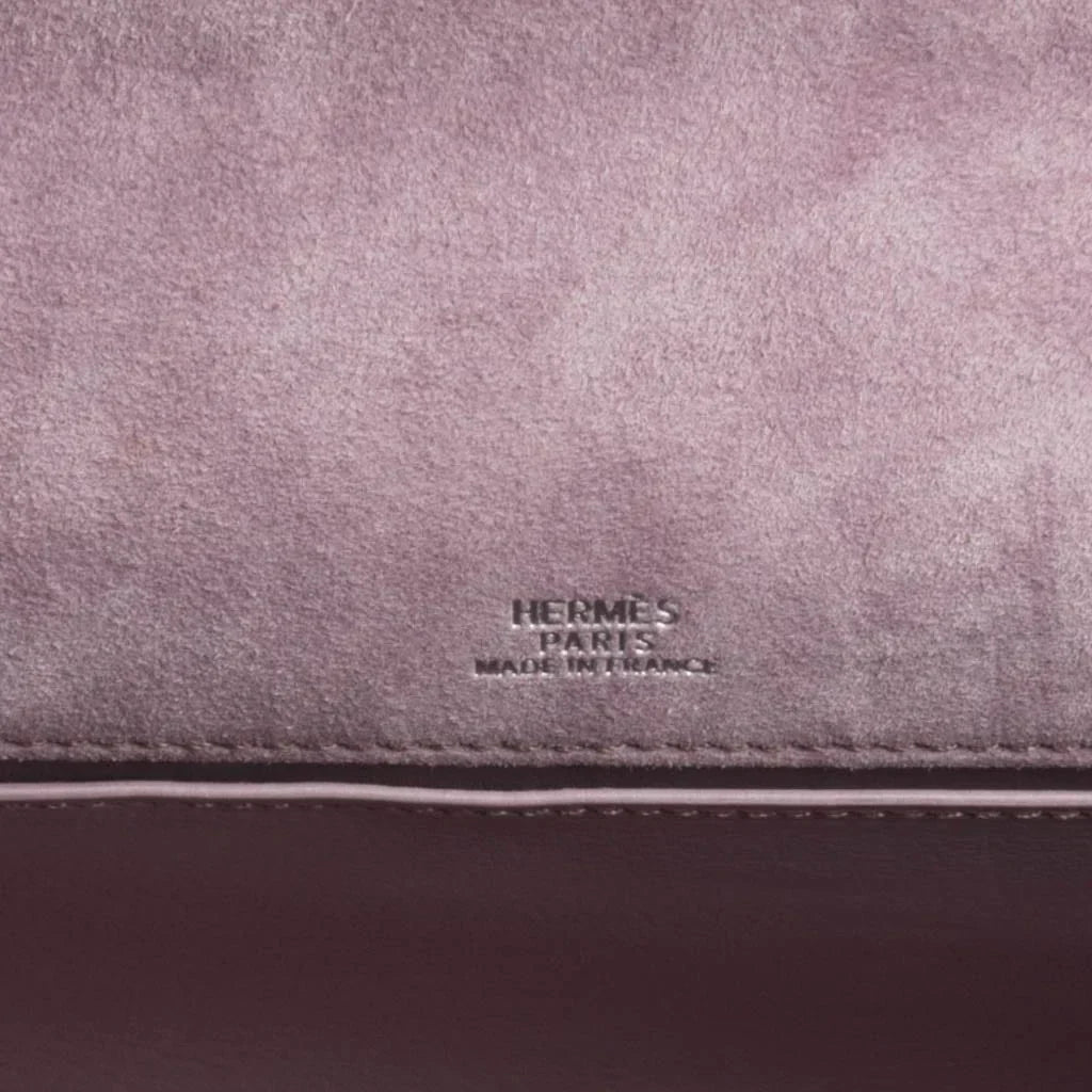 Kelly Pochette Lilac Doblis Suede Palladium