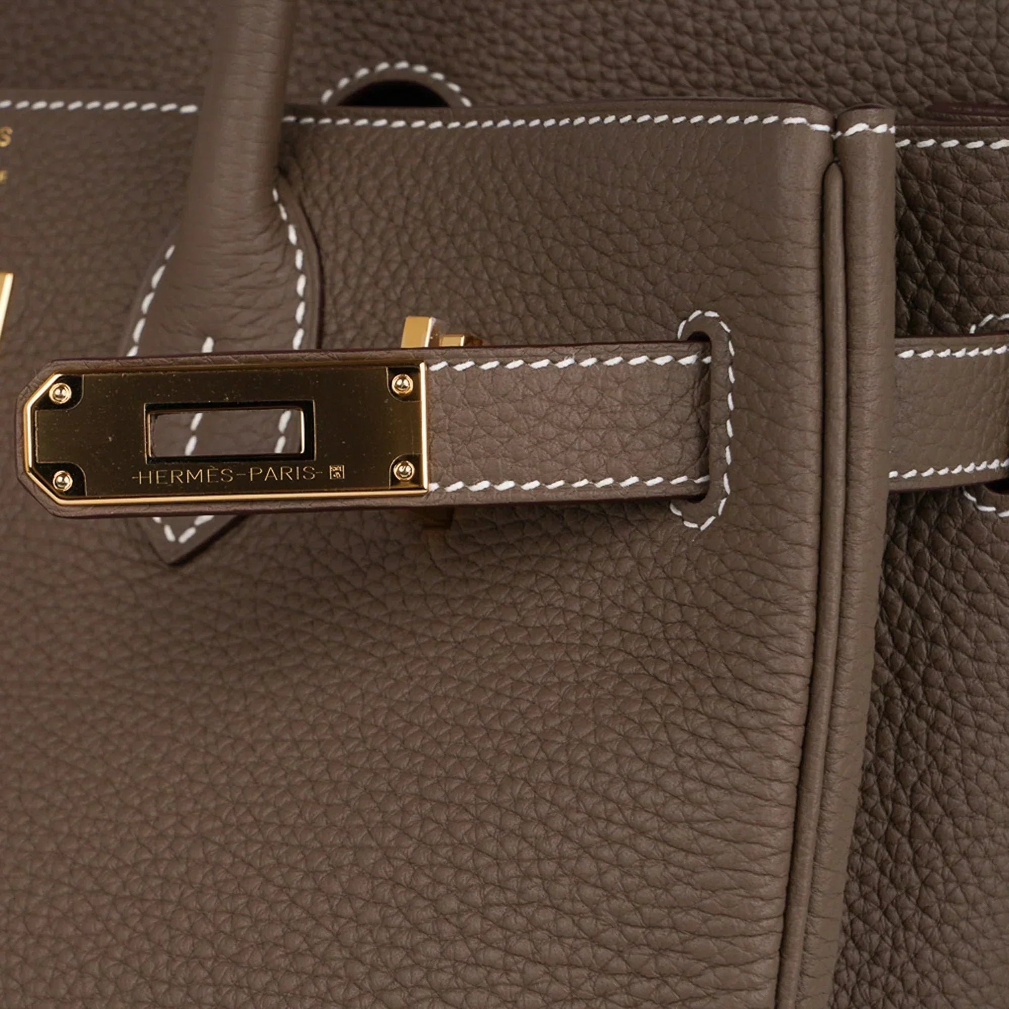 Birkin 30 Bag Etoupe (Taupe) Gold Hardware Togo Leather